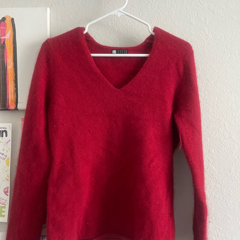 red sweater perfect for the holidays! - Picture 2 of 2